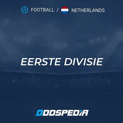 Eerste Divisie 2026 live scores, results, Football Netherlands - Flashscore - wintechmobiles.com