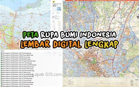 Efektivitas Data Spasial Peta Rupa Bumi Indonesia (RBI) dan ... - wintechmobiles.com