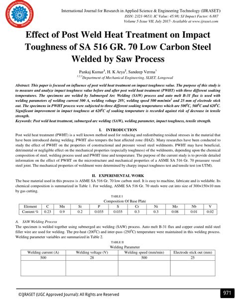 Effect of Post-Weld Heat Treatment on the Impact Toughness and ... - wintechmobiles.com