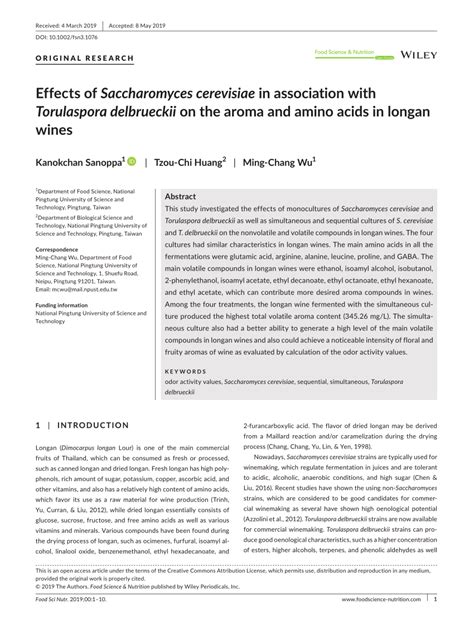 Effect of Torulaspora delbrueckii and Saccharomyces cerevisiae ... - wintechmobiles.com