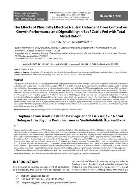 Effects of physically effective neutral detergent fibre content on dry ... - raincitystudios.com