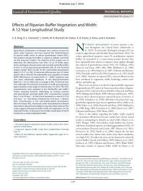 Effects of Riparian Buffer Vegetation and Width: A 12-Year ... - PubMed - raincitystudios.com