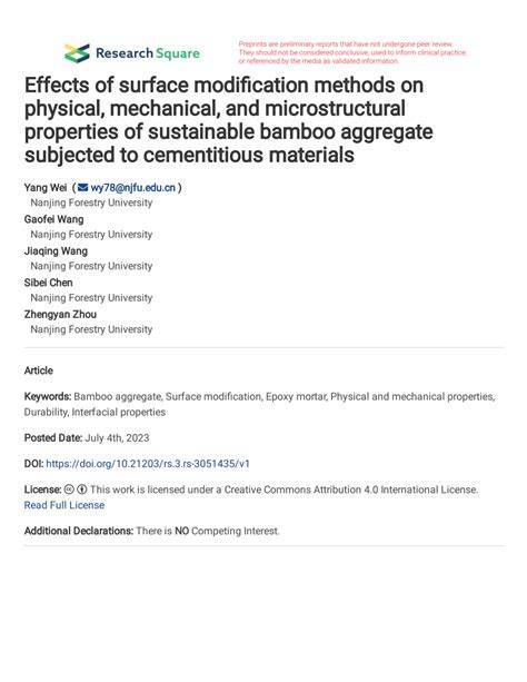 Effects of two modification methods on the mechanical properties of ... - raincitystudios.com