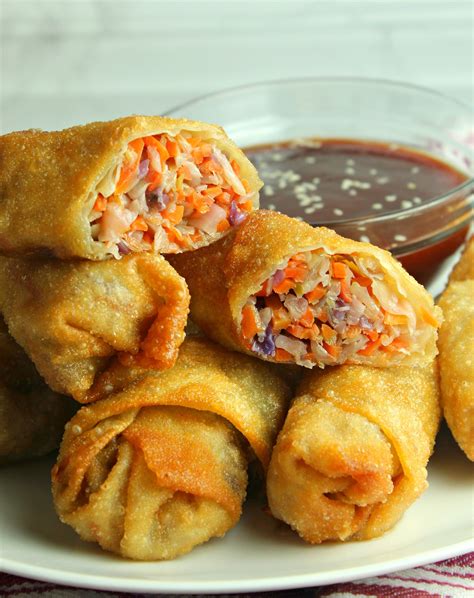 EGG ROLL RECIPE - HOW TO MAKE EGG ROLLS