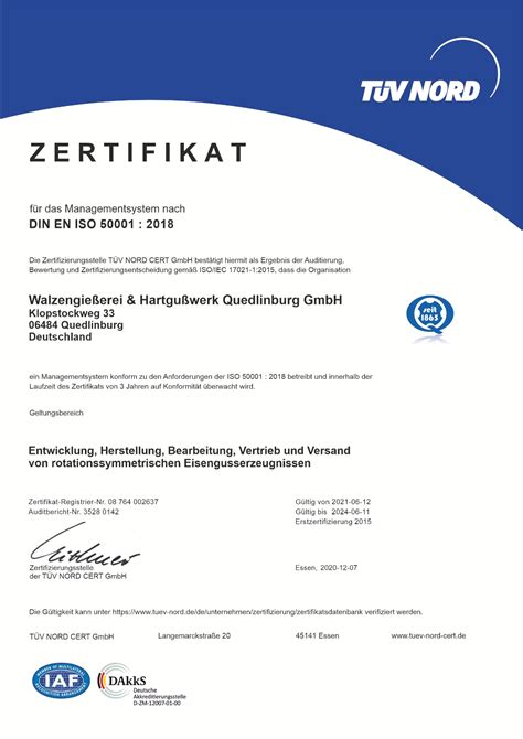 EGMP2201B Zertifizierung