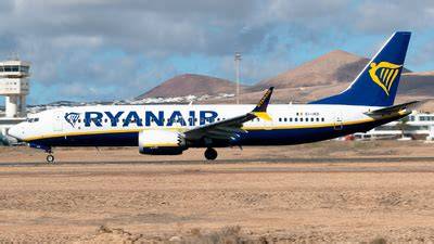EI-IKD - Boeing 737 MAX 8-200 - Ryanair - Flightradar24 - raincitystudios.com