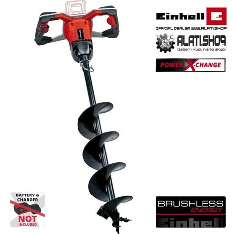 EINHELL GE-EA 18/150 LI BL SOLO AKU BUŠILICA ZA ZEMLJU