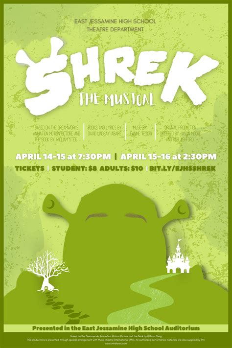 EJHS Theatre presents: "Shrek the Musical" - East Jessamine High School