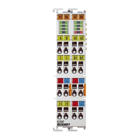 EL7047 EtherCAT Terminal, 1-channel motion interface ... - Beckhoff