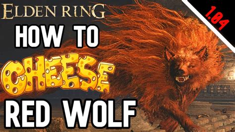 ELDEN RING How to Cheese Red Wolf Radagon - YouTube