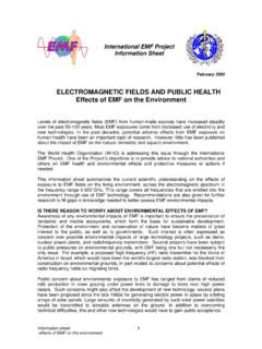 Electromagnetic fields and public health - wintechmobiles.com