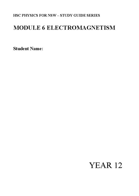 Electromagnetism: Honors Physics Study Guide | Fiveable - wintechmobiles.com