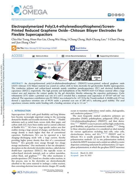 Electropolymerized Poly (3,4-ethylenedioxythiophene) Films ... - Springer - wintechmobiles.com