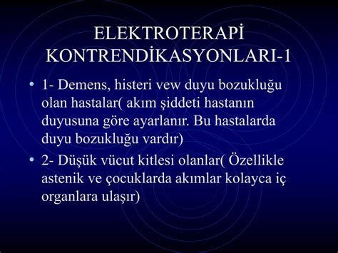 ELEKTROTERAPİ. ppt indir.
