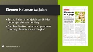 Elemen dalam Sebuah Halaman Majalah - Blog … - muktibox.com