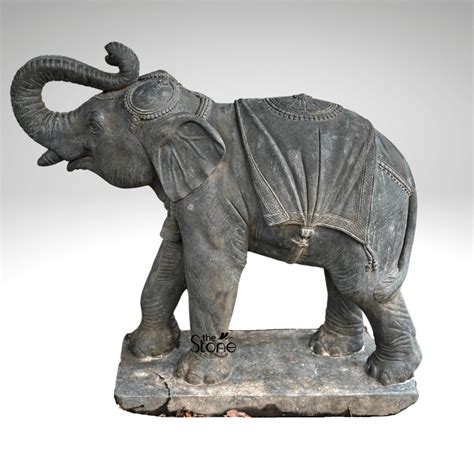 Elephant Stone Statues - Etsy UK - muktibox.com
