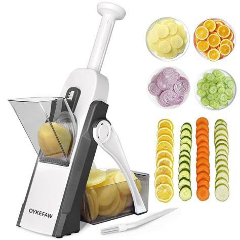 Eletronova Safe Mandoline Slicer for Kitchen, Vegetable Slicer for ... - raincitystudios.com