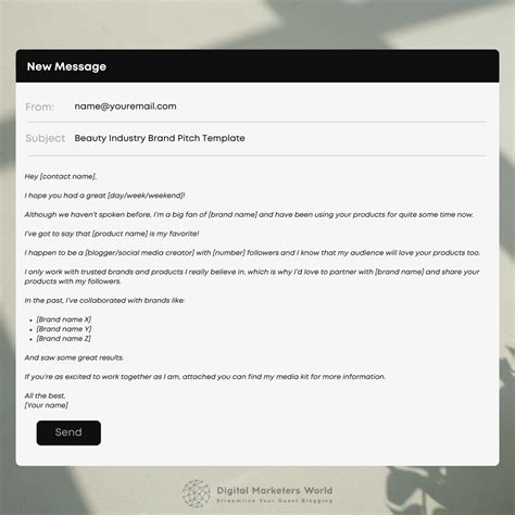 EMAIL TEMPLATES YOU CAN USE TO PITCH YOUR …