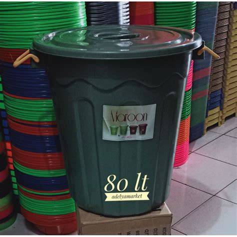 Ember Air Besar 80 Liter - 100L - 120 Lt Dengan Tutup Merk Shinpo - raincitystudios.com