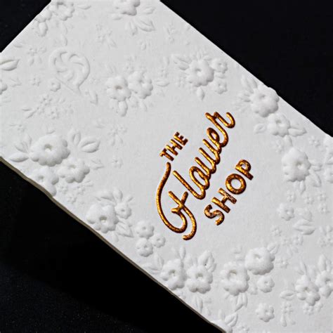 Embossed & Debossed Business Cards | Custom & Textured - muktibox.com