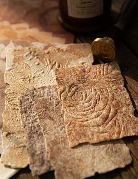 Embossed Texture Specialty Paper Vintage Handmade Wedding Business ... - muktibox.com