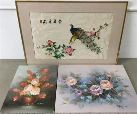 Embroidered Silk Art - Etsy - muktibox.com