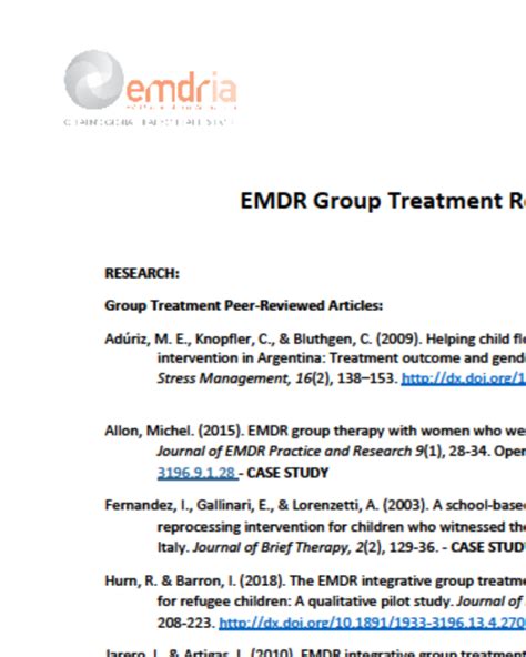 EMDR Early Intervention - EMDR International …