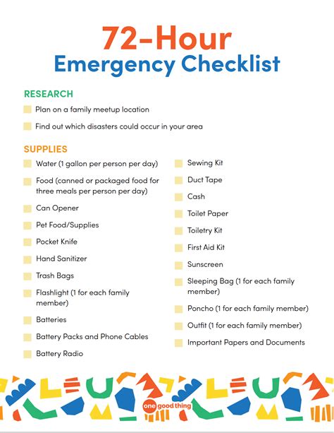 Emergency Preparedness Checklist - American Red Cross - wintechmobiles.com