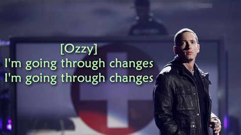 EMINEM - GOING THROUGH CHANGES LYRICS - SongLyrics.com