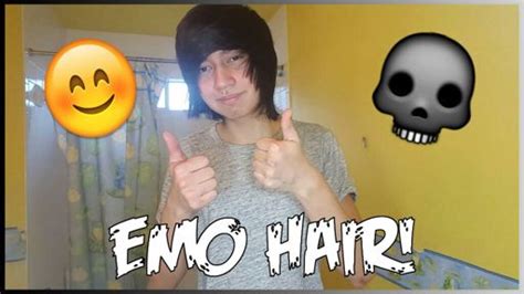 EMO HAIR TUTORIAL (MALE) Emo Amino