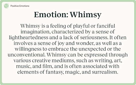 Emotion: Whimsy. - ProWritingAid - muktibox.com