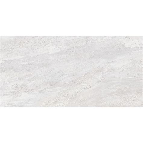 EMSER TILE Latitude White Matte 11.81 in. x 23.62 in. Porcelain …