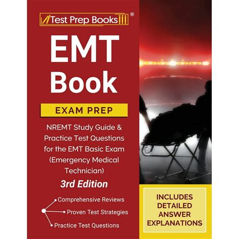 EMT Book Exam Prep NREMT Study Guide and Practice Test Questions for