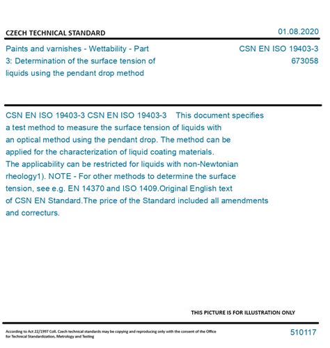 EN ISO 19403-3:2024 - Paints and varnishes - Wettability - Part 3 ...