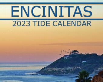 ENCINITAS 2023 TIDE CALENDAR Etsy