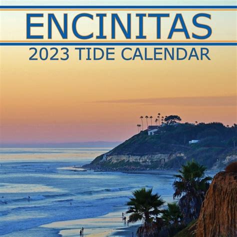 ENCINITAS 2023 TIDE CALENDAR Etsy UK
