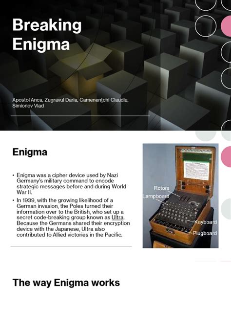 ENIGMA BREAKING - Institut Teknologi Bandung - wintechmobiles.com