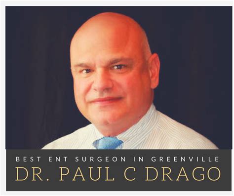 ENT Specialist Dr. Paul Drago Offers Greenville Residents Allergy ...