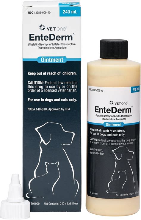 ENTEDERM Topical Ointment for Dogs & Cats, 30-mL - Chewy.com