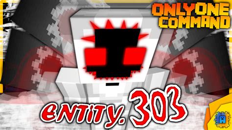 ENTITY 303 in only one command! EVIL Boss Battle Minecraft Map