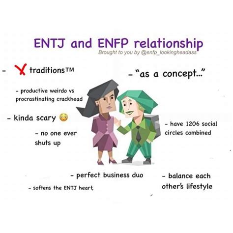 ENTJs and ENFPs