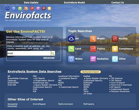 Envirofacts | US EPA - wintechmobiles.com