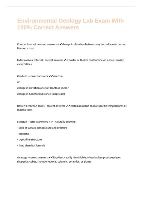 Environmental Geology Lab 5 - Mass Wasting Hazards - wintechmobiles.com