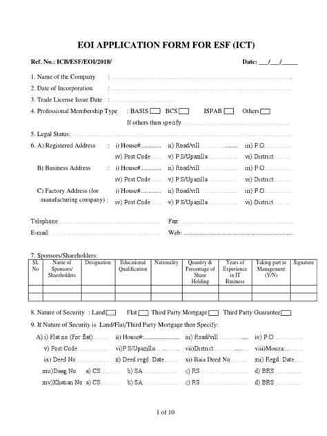 EOIApplicationFormfinalIT.pdf Business Intellectual Property