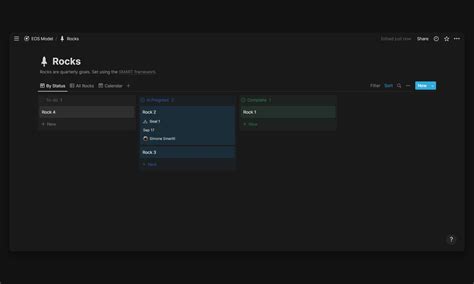 EOS®️ Notion Template Entrepreneurial Operating System