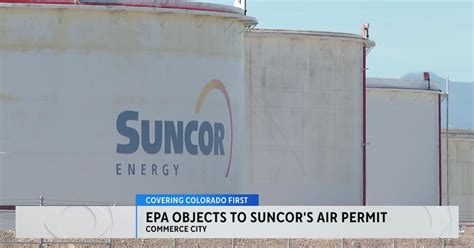 EPA objects to Suncor refinery's air permit