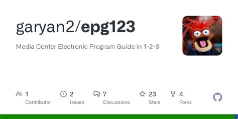 EPG123 - GitHub Pages