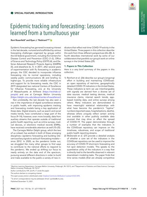 Epidemic tracking and forecasting: Lessons learned from a tumultuous ... - wintechmobiles.com