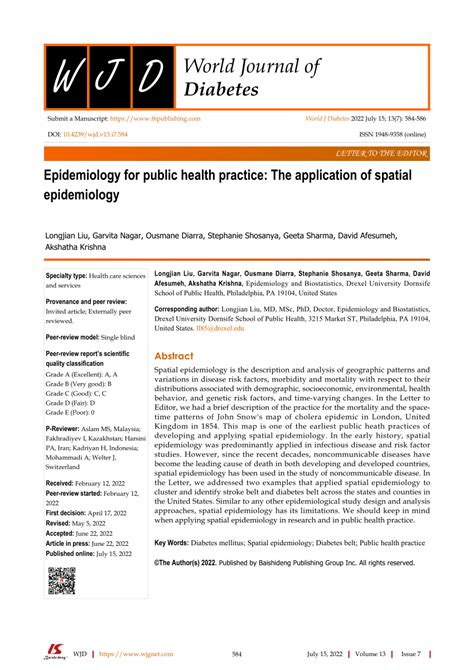 Epidemiology for public health practice: The application of spatial ... - wintechmobiles.com