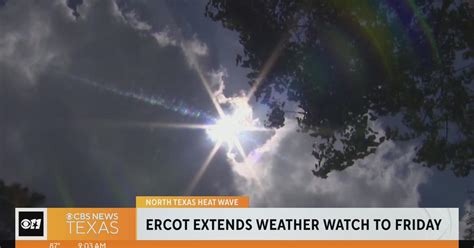 ERCOT extends 'weather watch' through Aug. 11